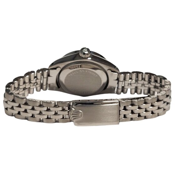 ?sale?Rolex Ladies 6724 Oyster steel 26mm White Diamond Jubilee main image 5